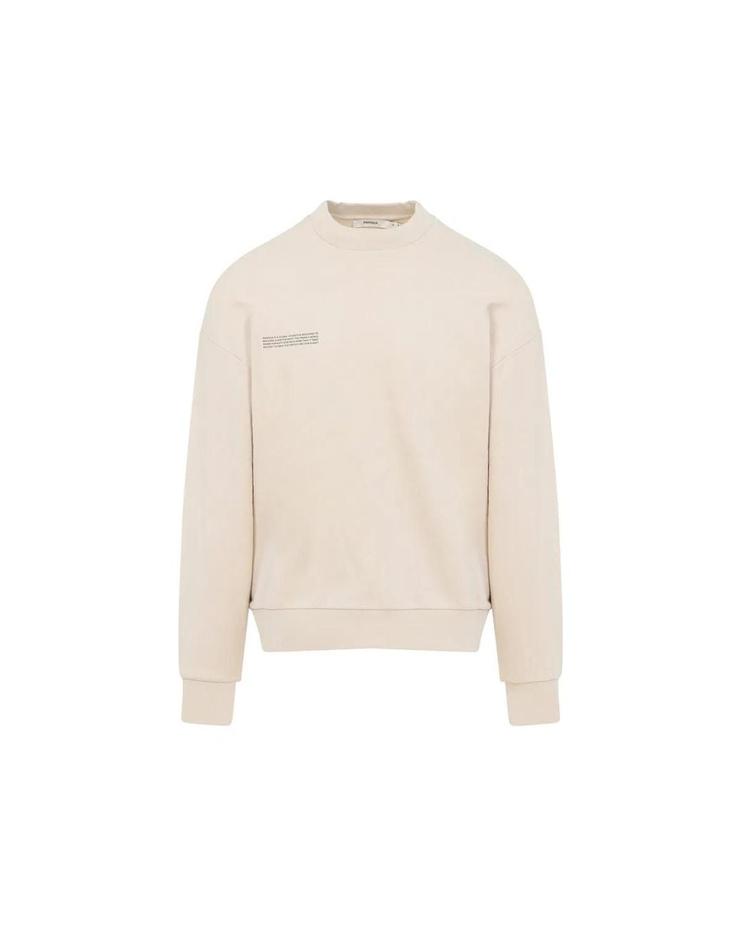 PANGAIA White Sand Cotton 365 Midweight Sweatshirt
