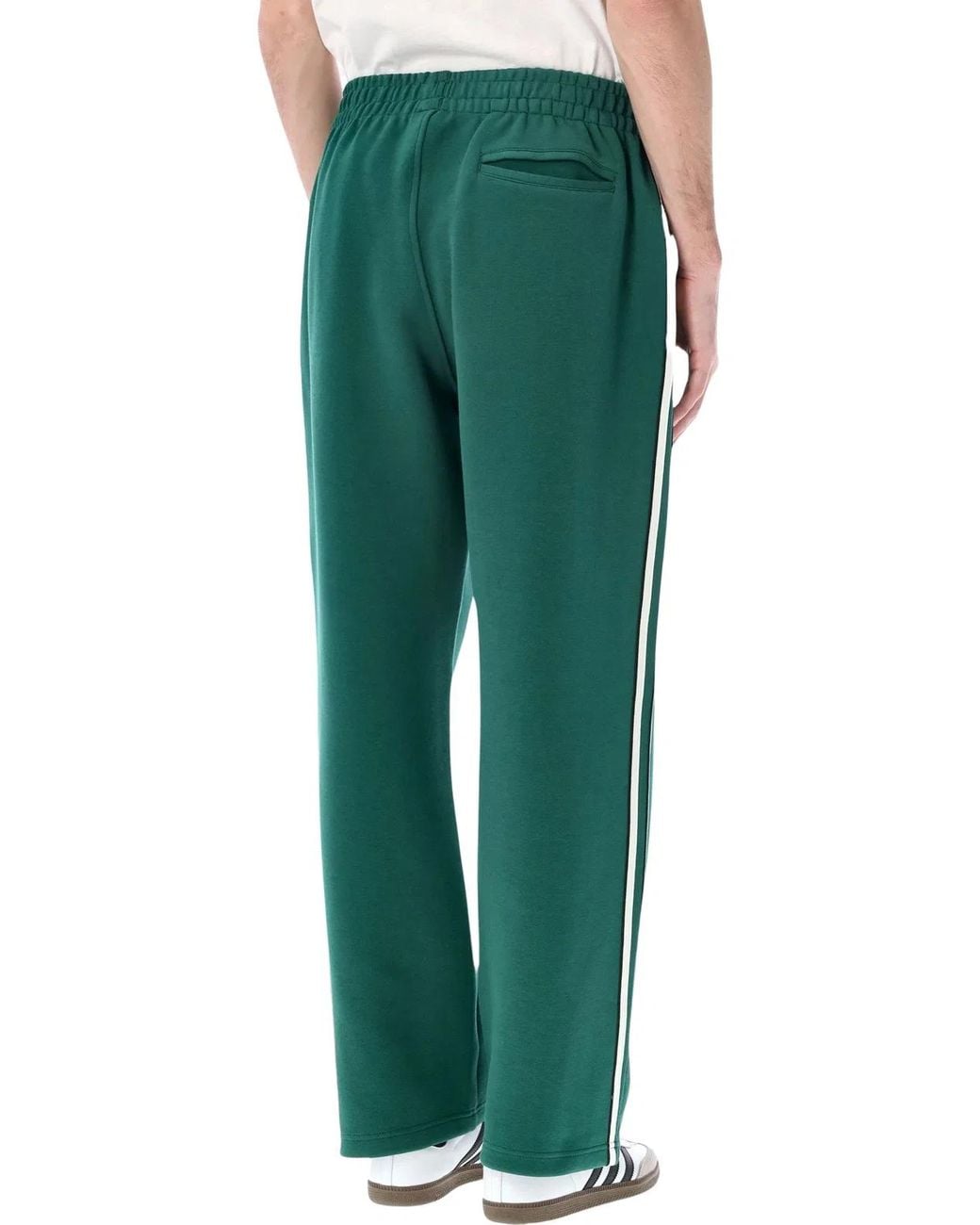 Adidas Originals Green Adidas Classic Track Pants for men