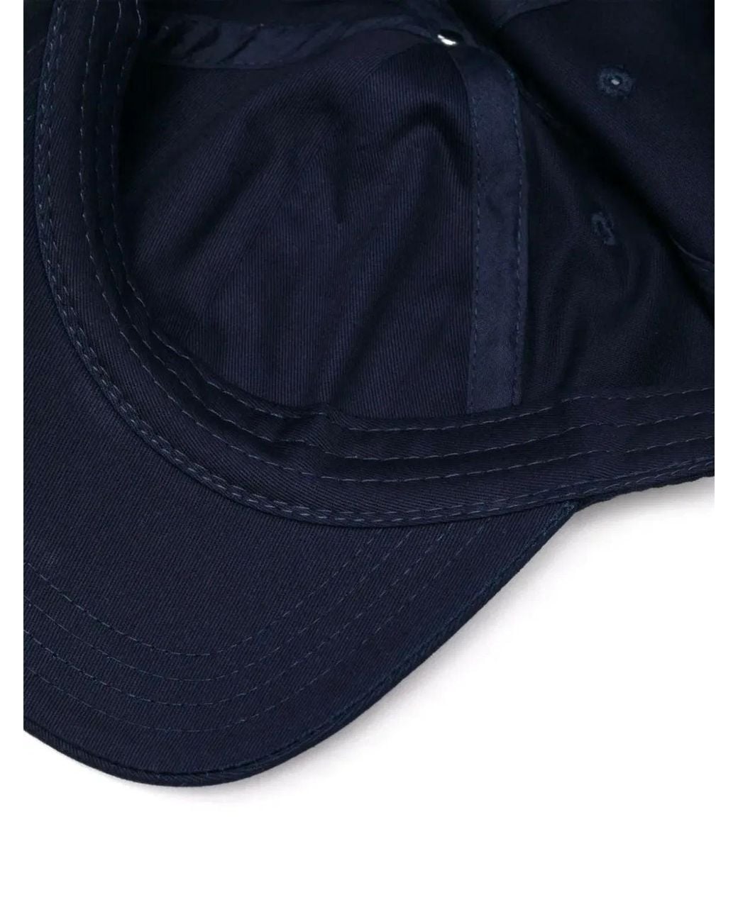 Drole de Monsieur Blue Slogan Baseball Cap for men