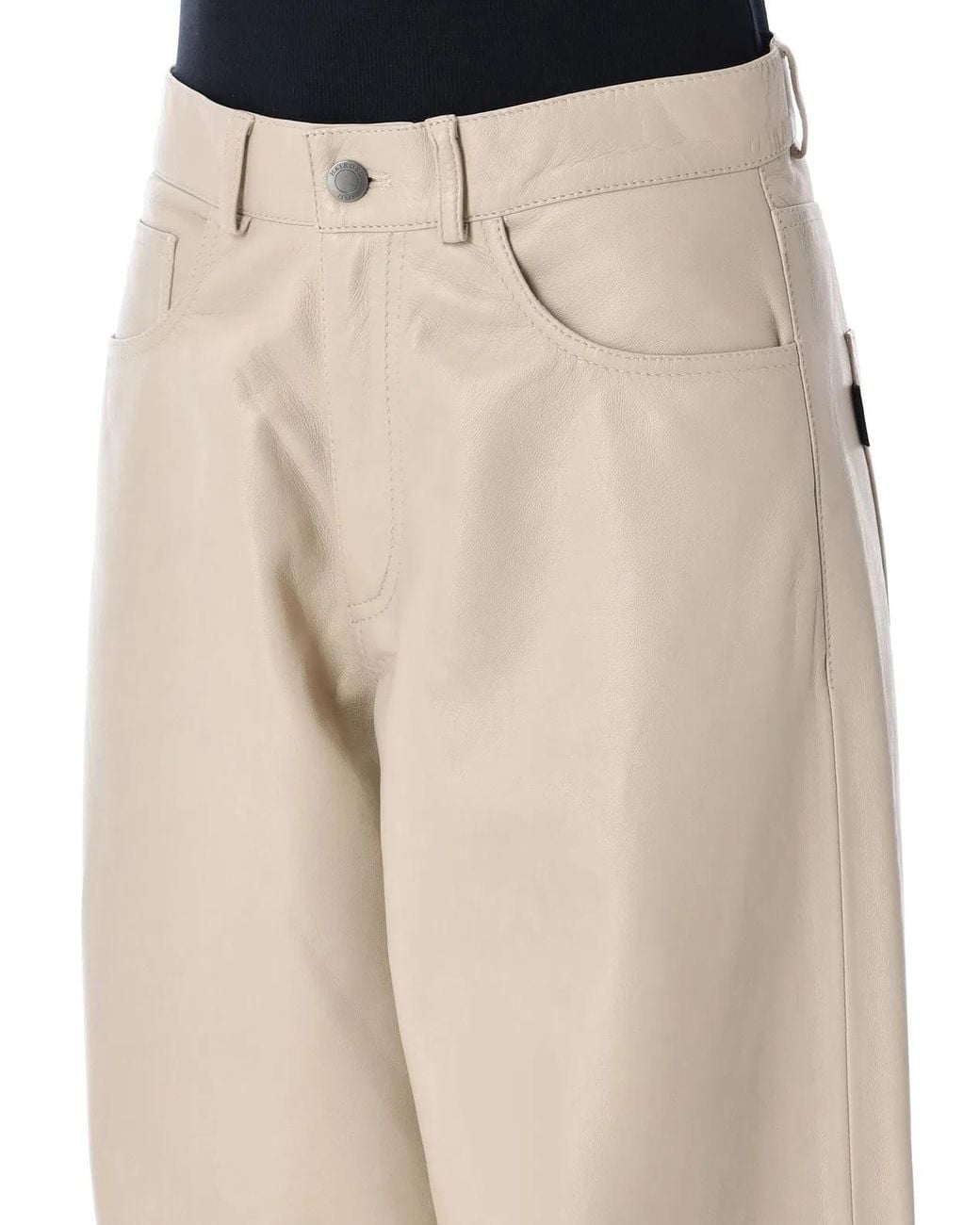 Haikure Natural Wide Leg Trousers