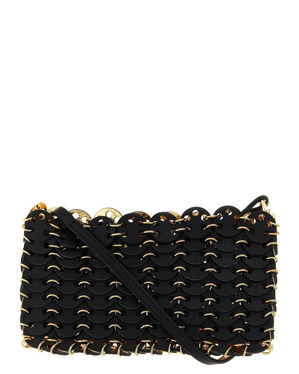 Rabanne Black '1969 Nano Flip' Reversible Shoulder Strap