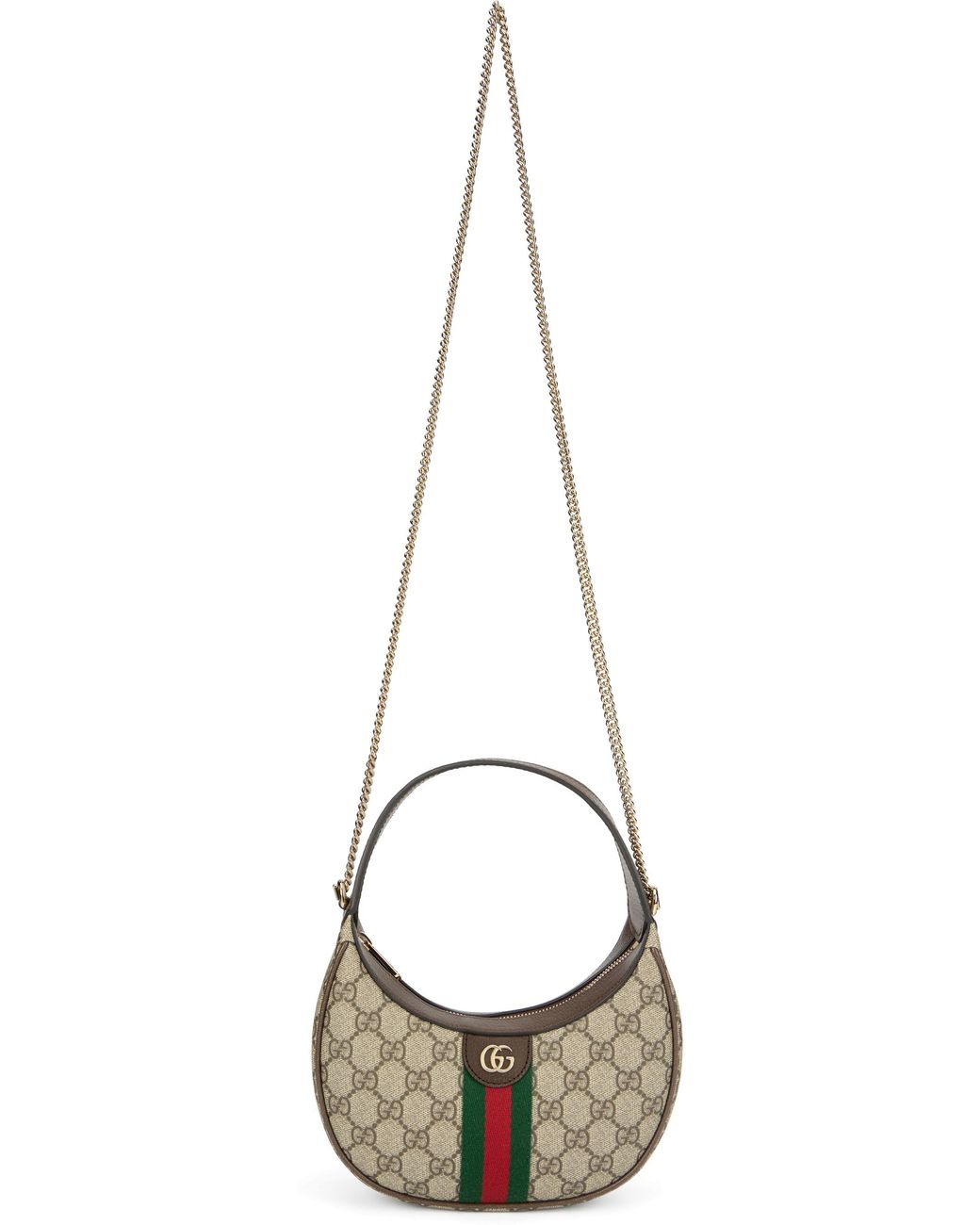 Gucci Black Ophidia Shoulder Bag Small Size