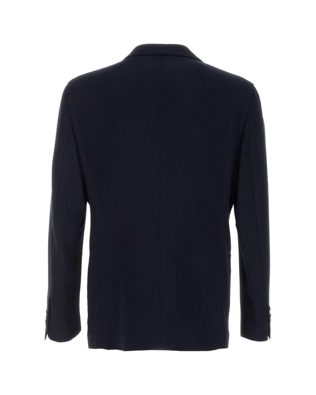 Giorgio Armani Blue Jersey Blazer for men