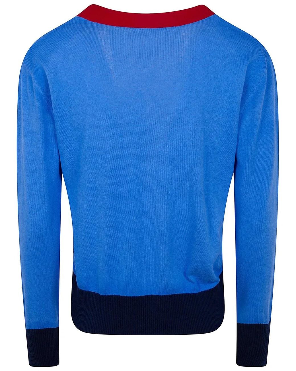 In bed with You Blue V Neck Printed Cardigan