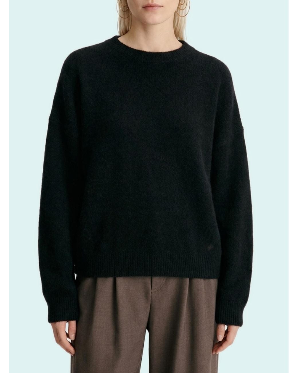 Loulou de Saison Black Tristan Sweater