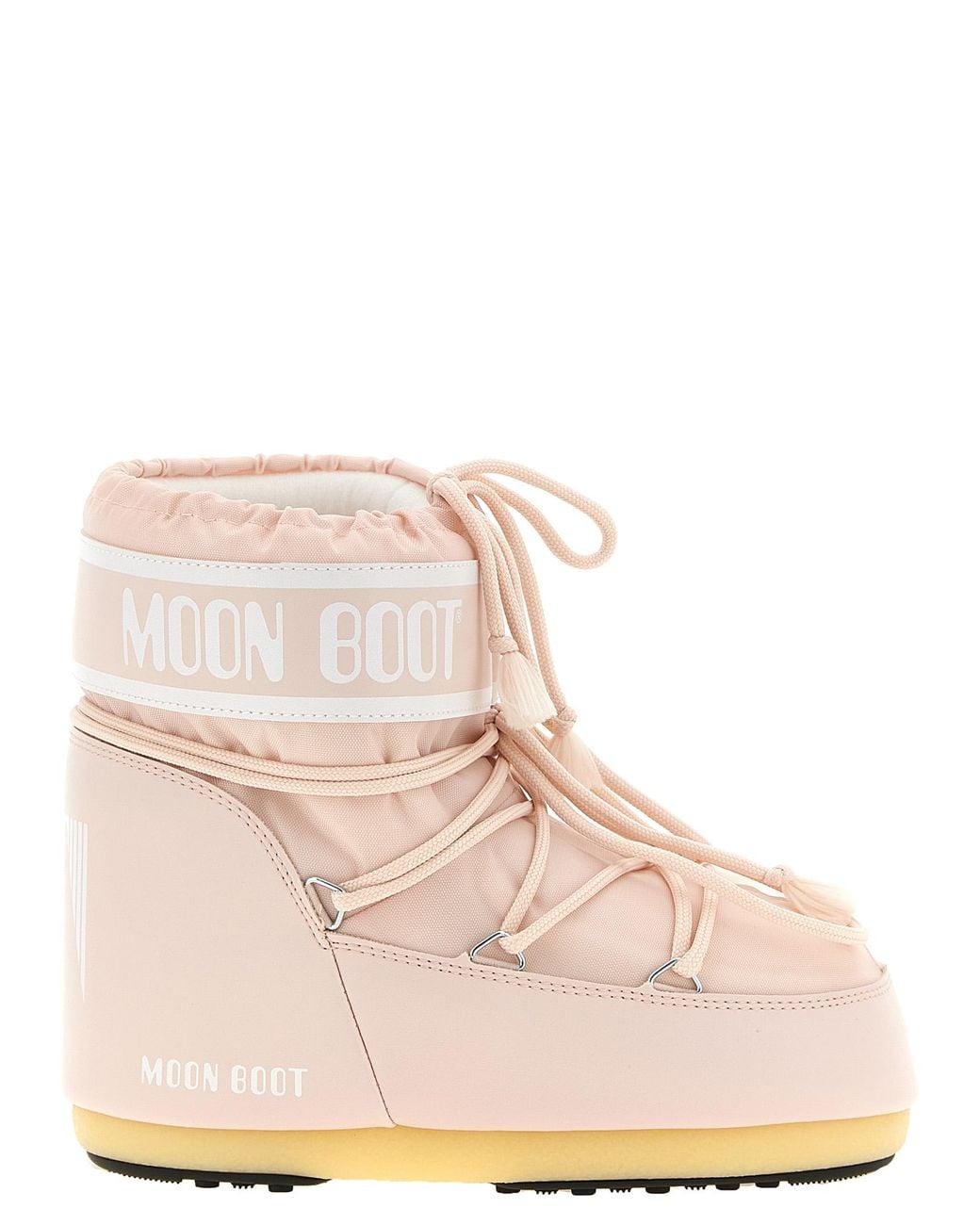 Moon Boot Natural 'Icon Low' Ankle Boots