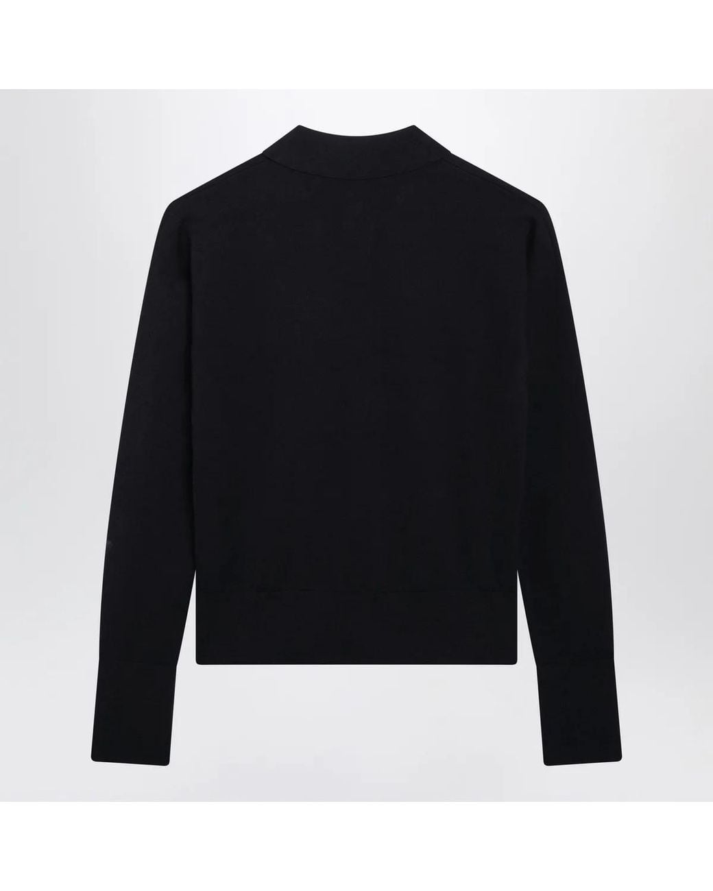 Max Mara Black Woolblend Cardigan