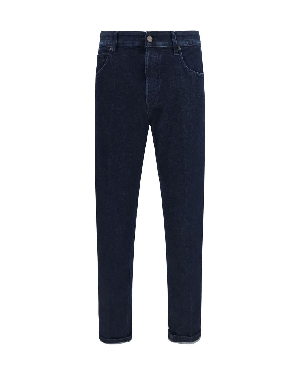 PT Torino Blue Tapered-Fit Denim Jeans for men