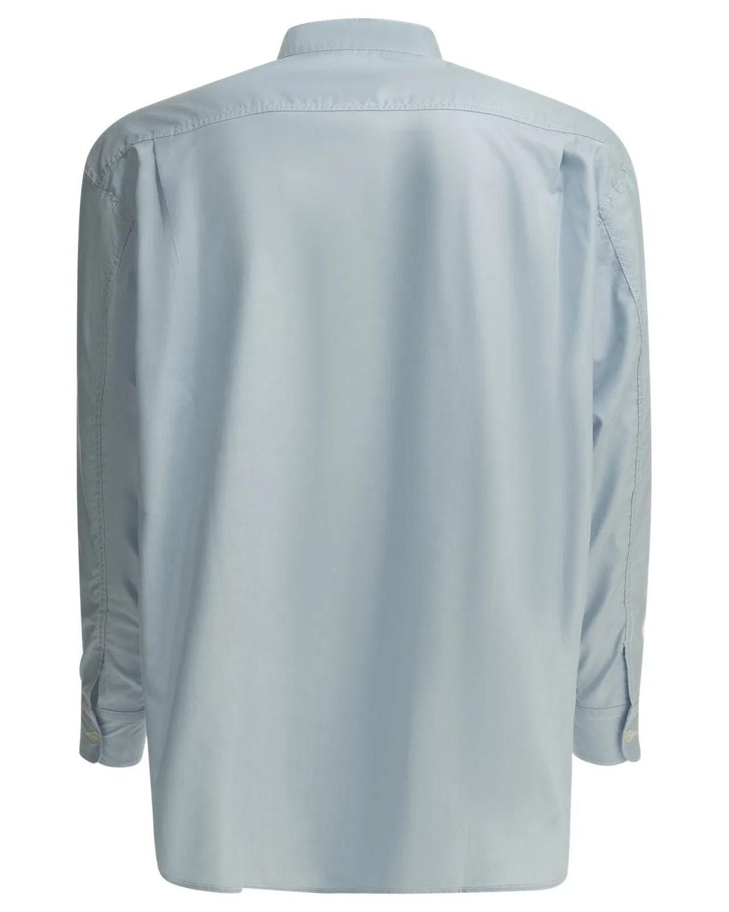 Comme des Garçons Blue Comme Des Garçons Homme Plus Casual Shirt With Patch Pockets for men