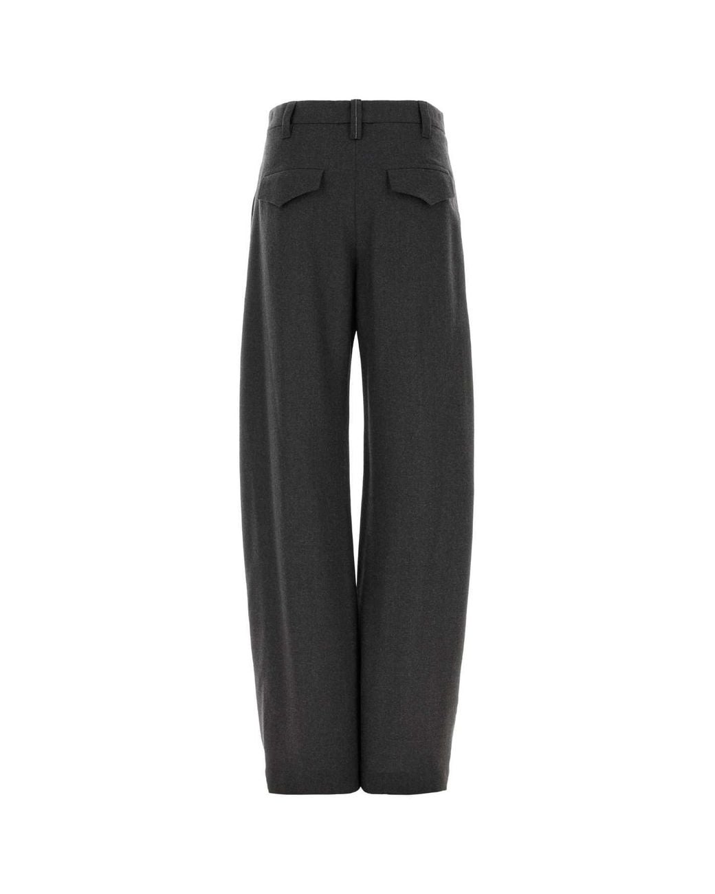 Brunello Cucinelli Black Tailored Virgin Wool Pants