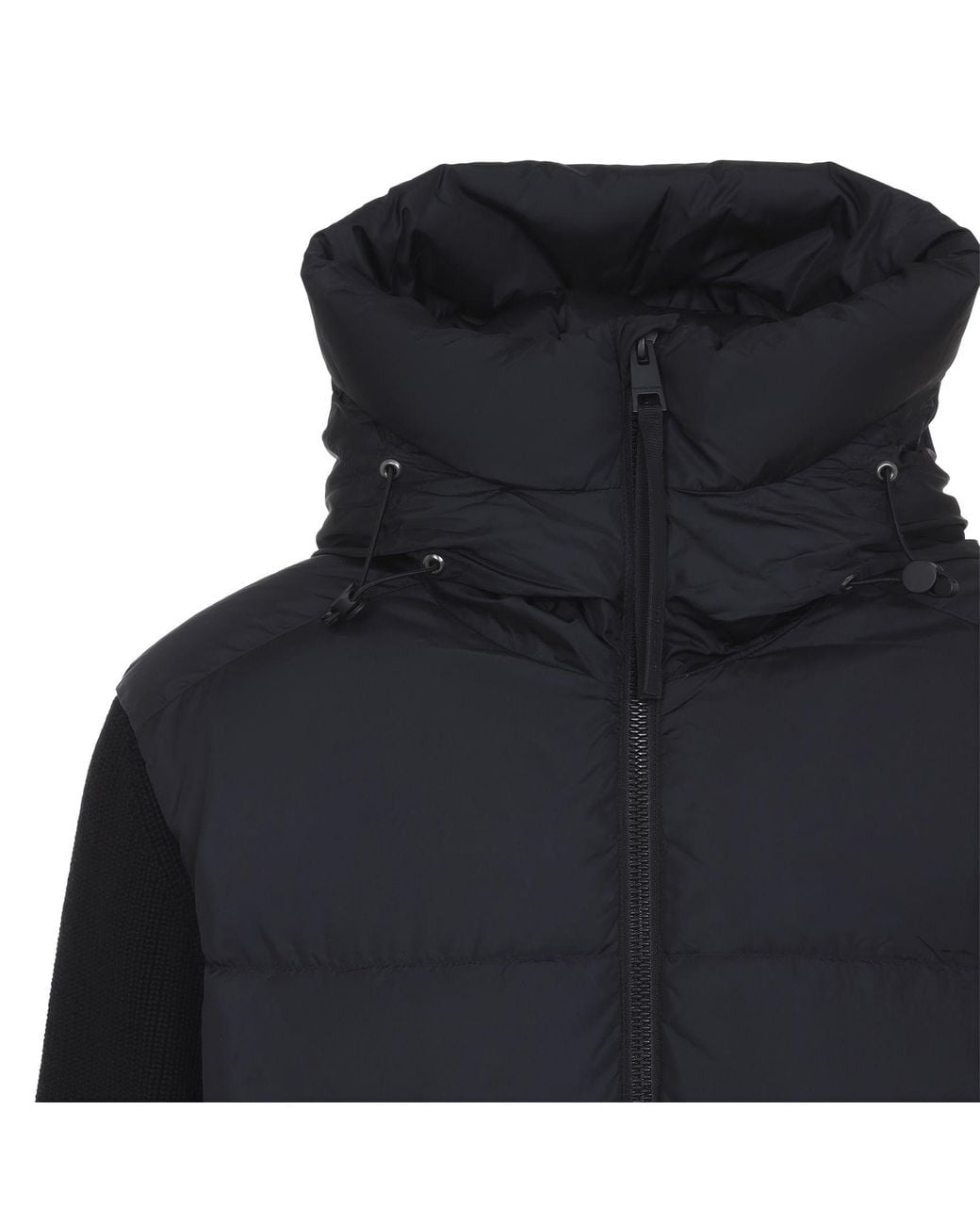 Canada Goose Blue Hybridge Grove Knit Hoodie Jacket for men
