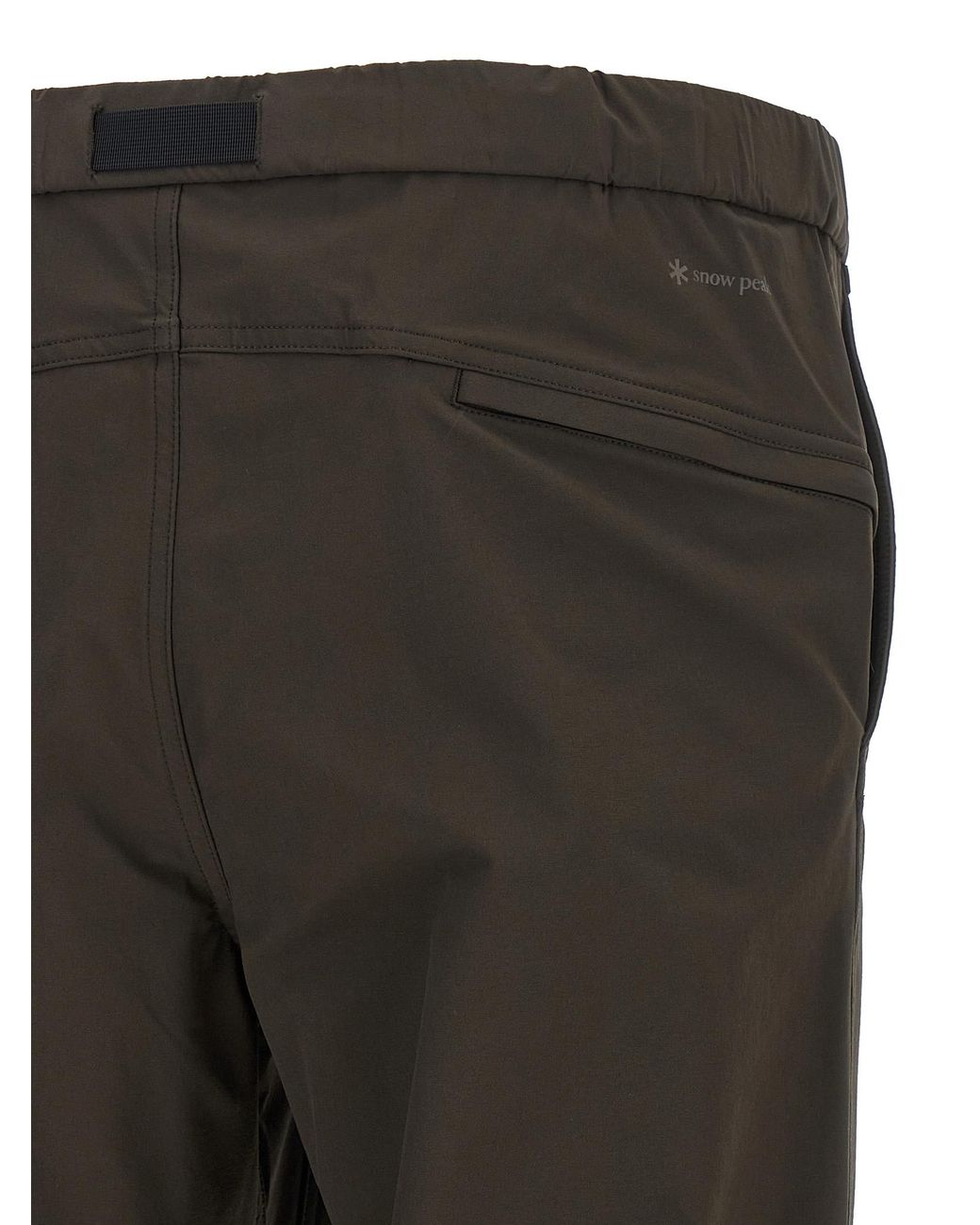 Snow Peak Gray 'Water-Repellent Stretch' Pants for men