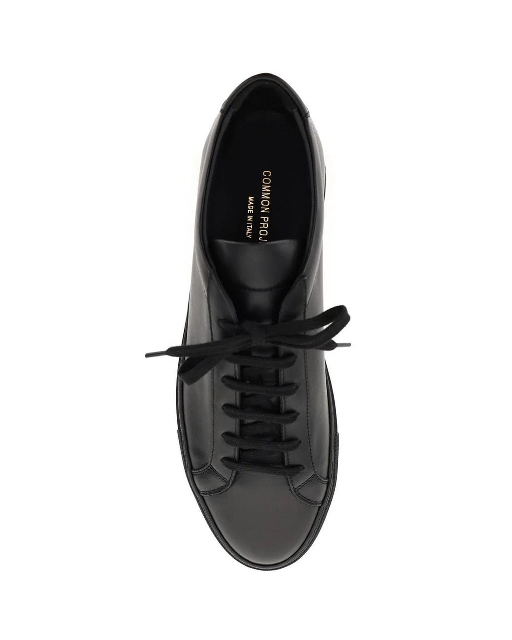 Common Projects Black Original Achilles Low Sneakers for men
