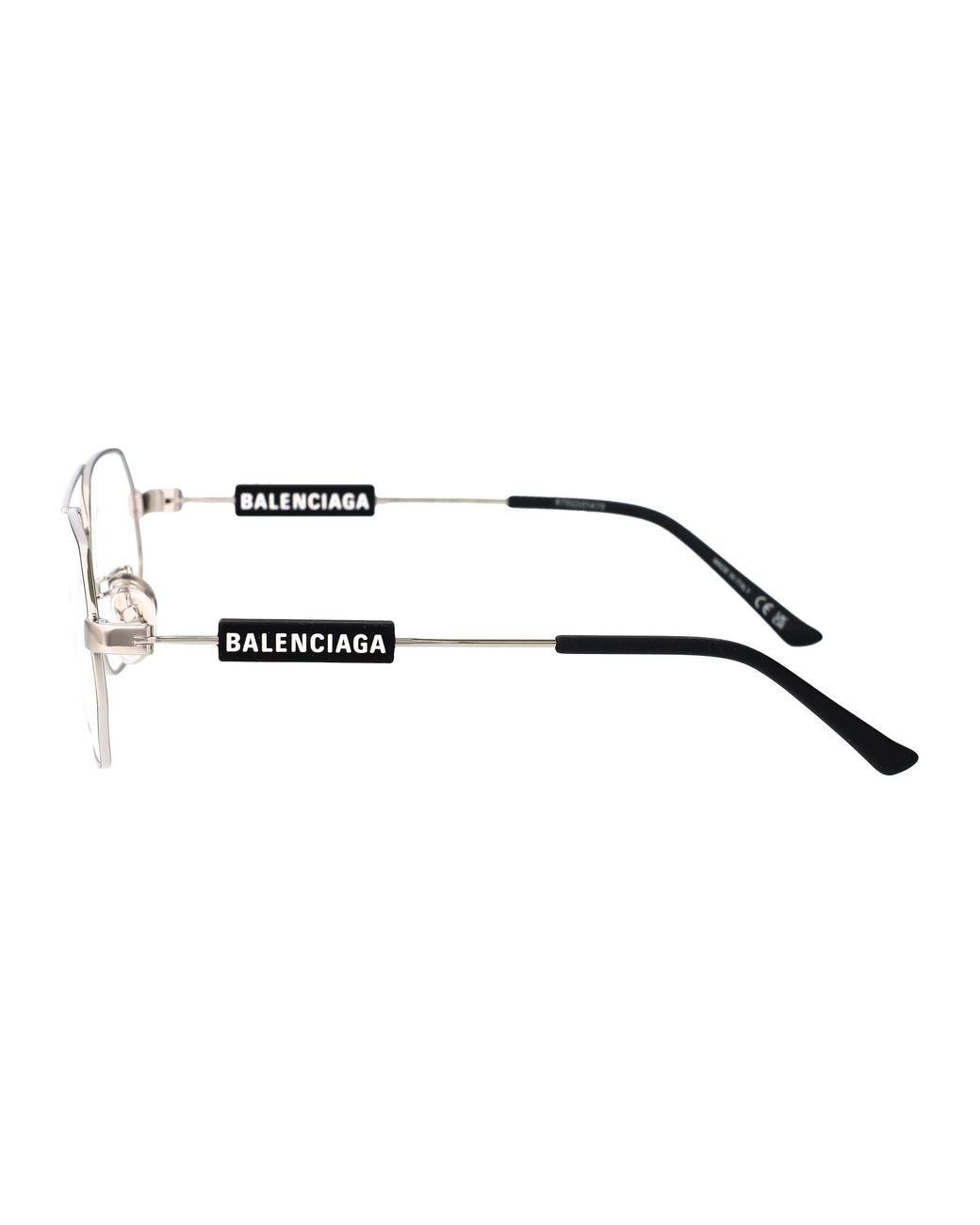Balenciaga Metallic Metal Optical Glasses