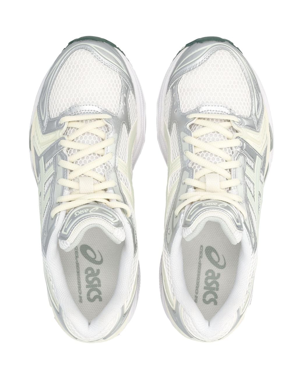 Asics White Gel-Kayano 14 Mesh Sneakers