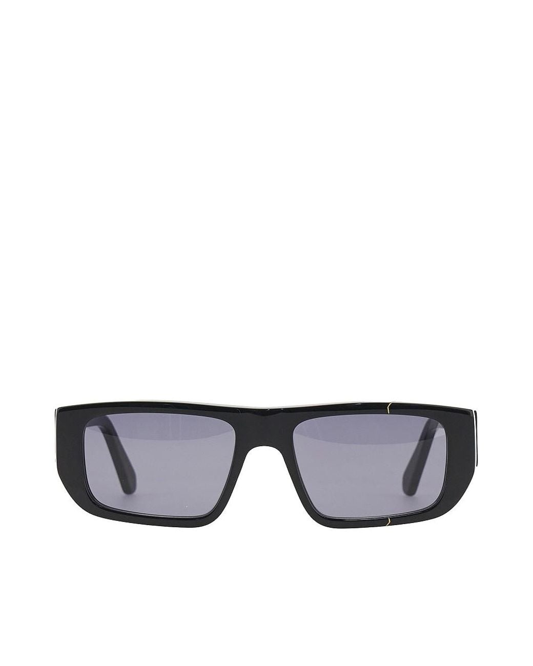 FACE HIDE Gray Broken Vision Sunglasses for men