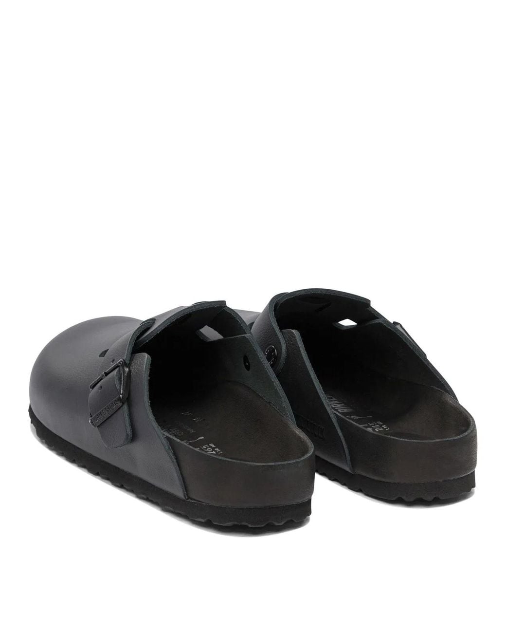 Birkenstock Gray "Boston" Sabot for men
