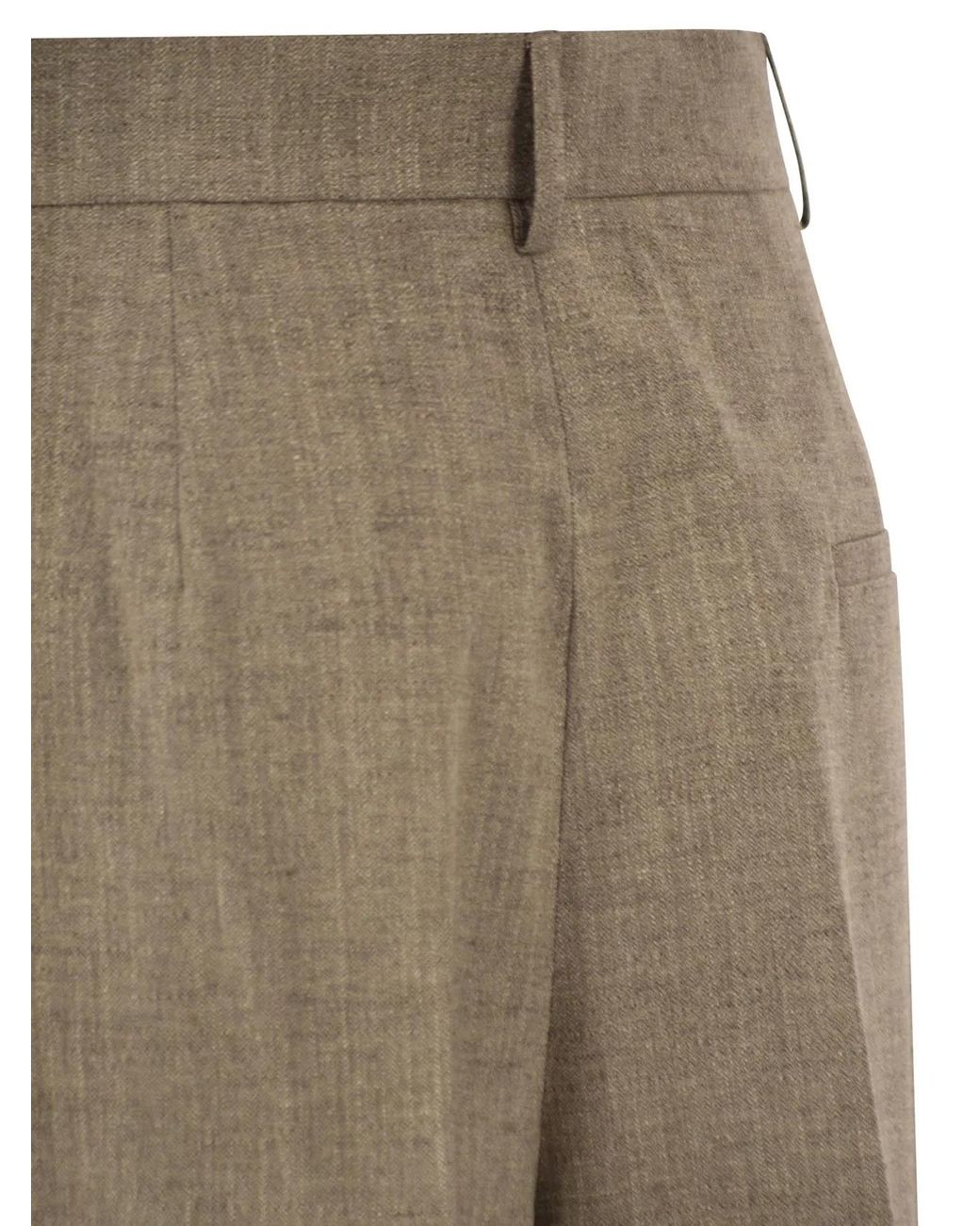 Fay Natural Regular Fit Trousers