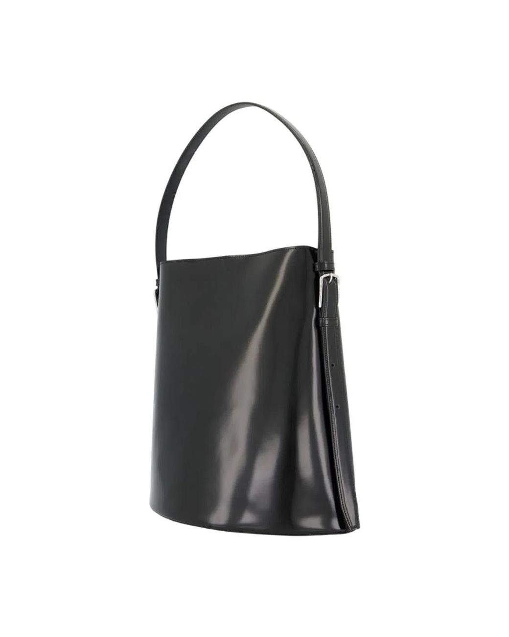 Coperni Black Ergonomical Shopper Bag