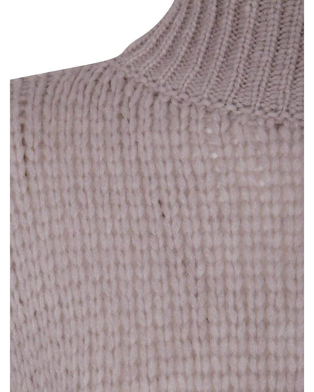 Nuur Brown Turtle Neck Sweater