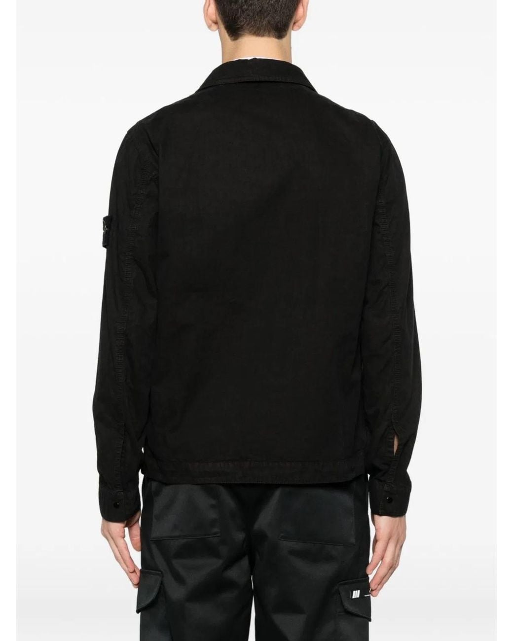Stone Island Black Shirts for men
