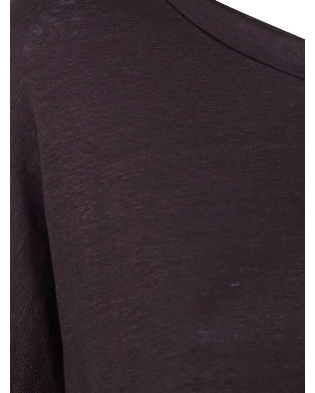 Labo.art Blue "Ata" Lieto Linen Round Neck Sweater