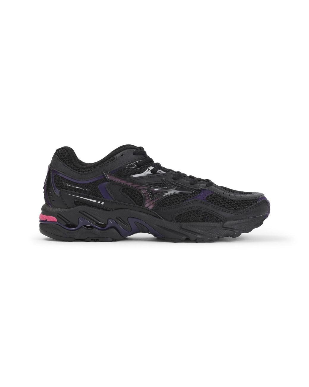 Mizuno Black Fuchsia Wave Mustang Lg Sport Sneakers