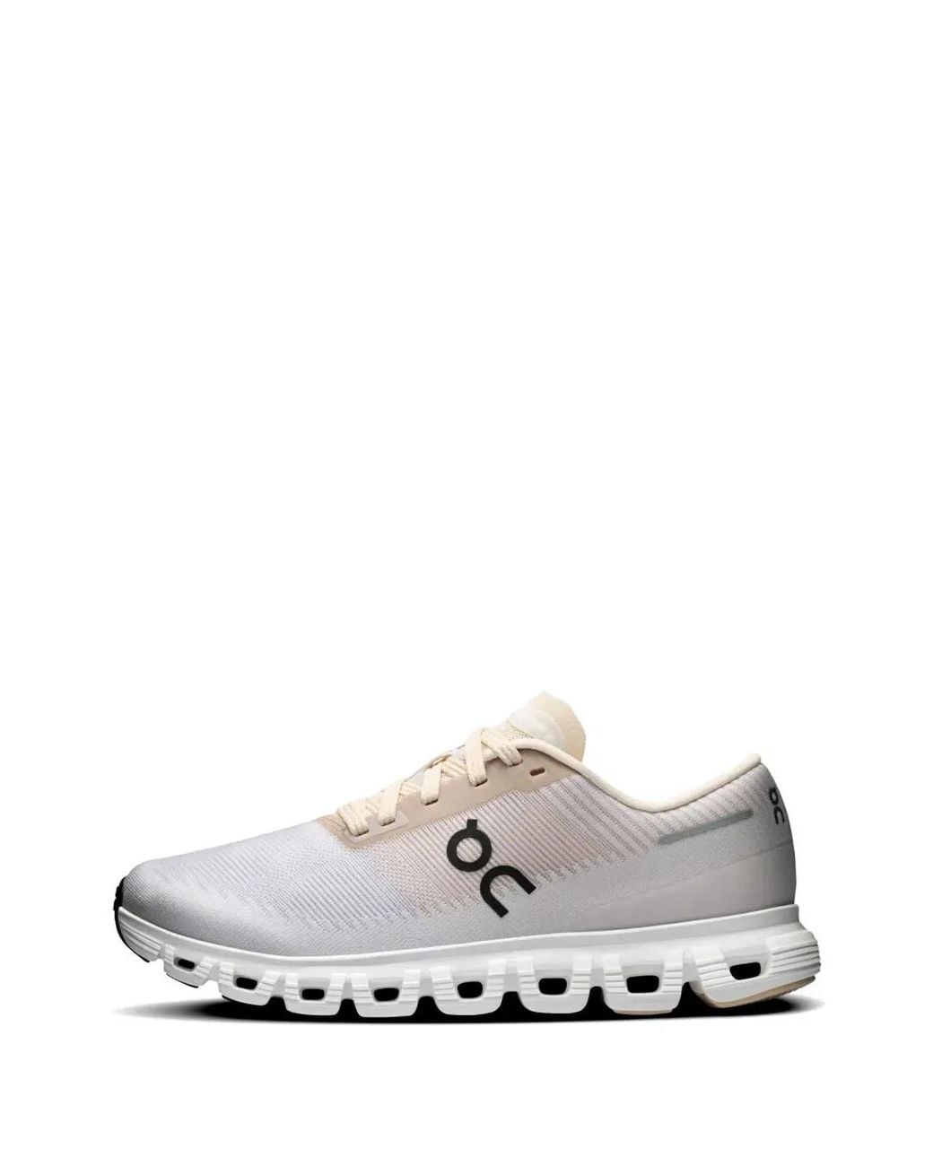 On Shoes White "Cloud 6 Push" Sneakers