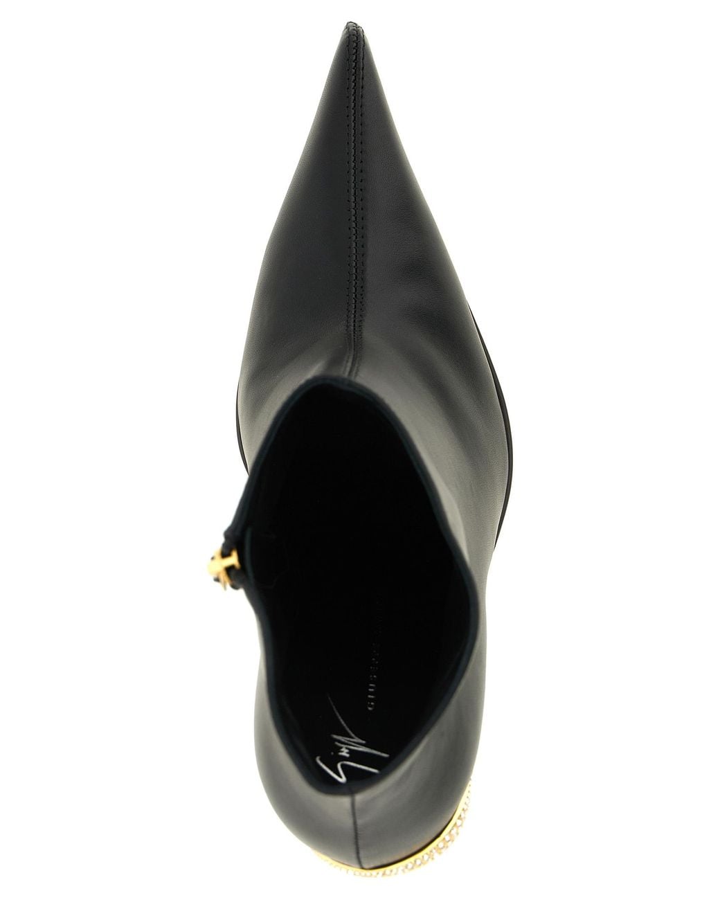 Giuseppe Zanotti Black 'Desire' Ankle Boots