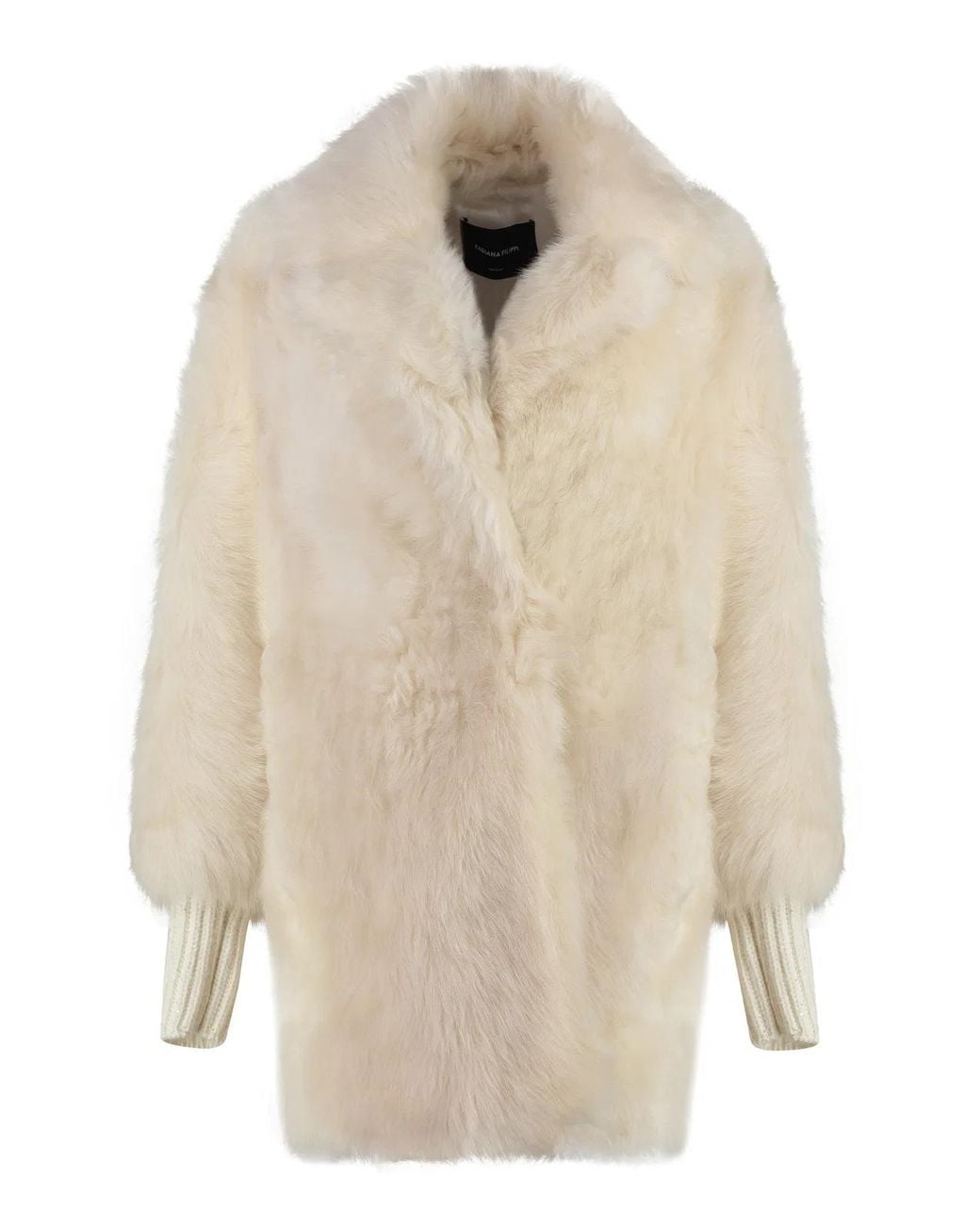 Fabiana Filippi Natural Shearling Overcoat