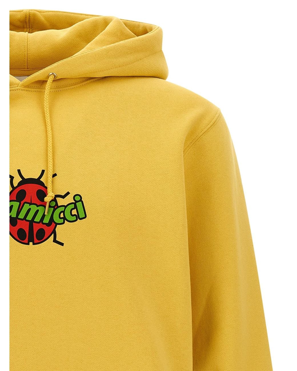 Gramicci Yellow 'Ladybug' Hoodie for men