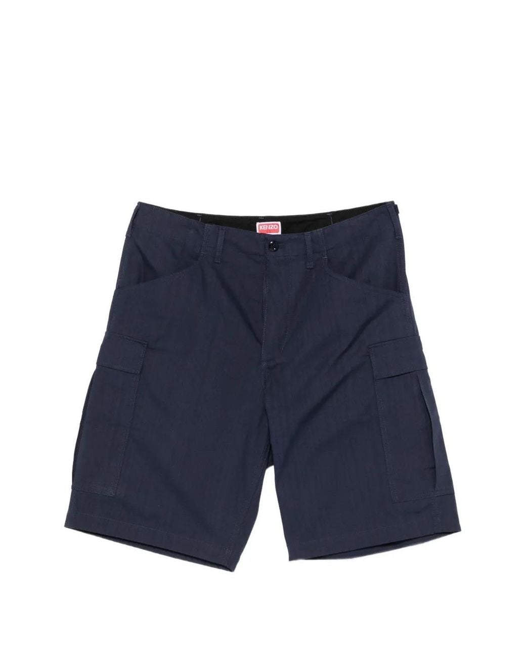 KENZO Blue Varsity' Cargo Shorts for men