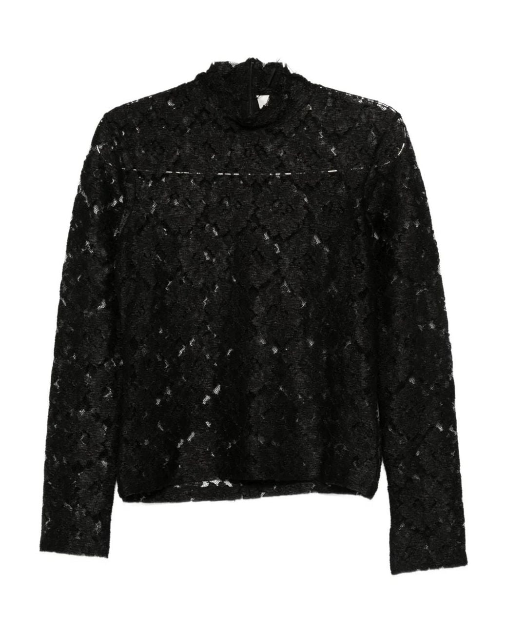 Rohe Black Lace Top