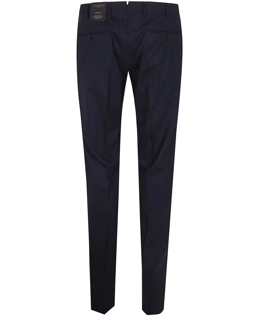Incotex Blue Classic Chino Trousers for men