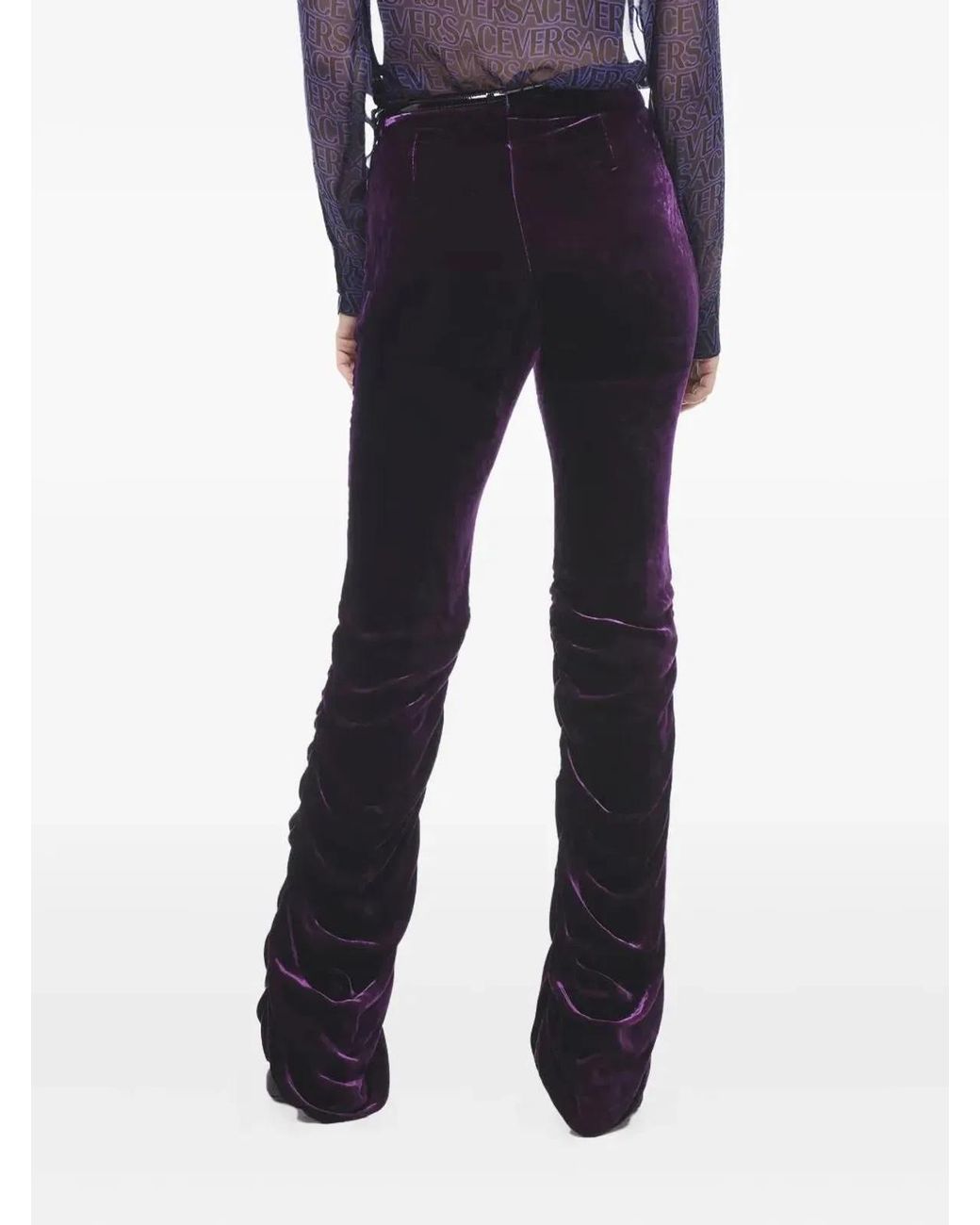 Gucci Black Velvet Pants
