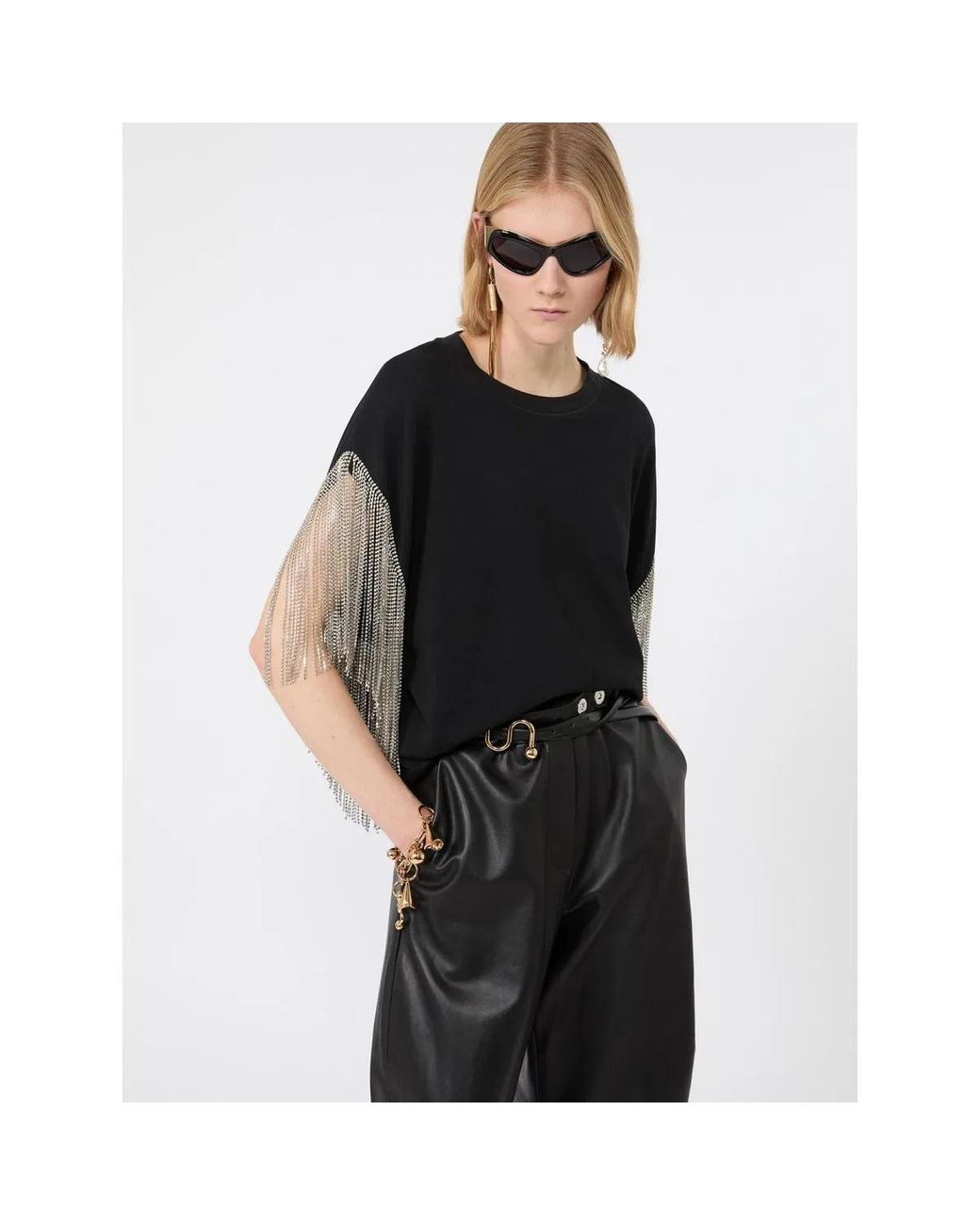 Max Mara Black Spdriviera Body-Top