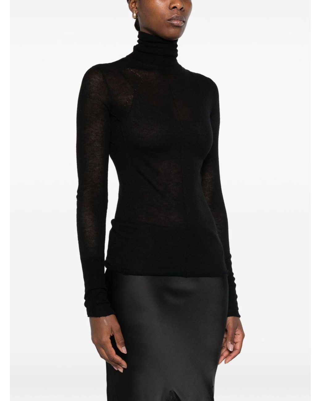 Elisabetta Franchi Black Logo Rack Cardigan