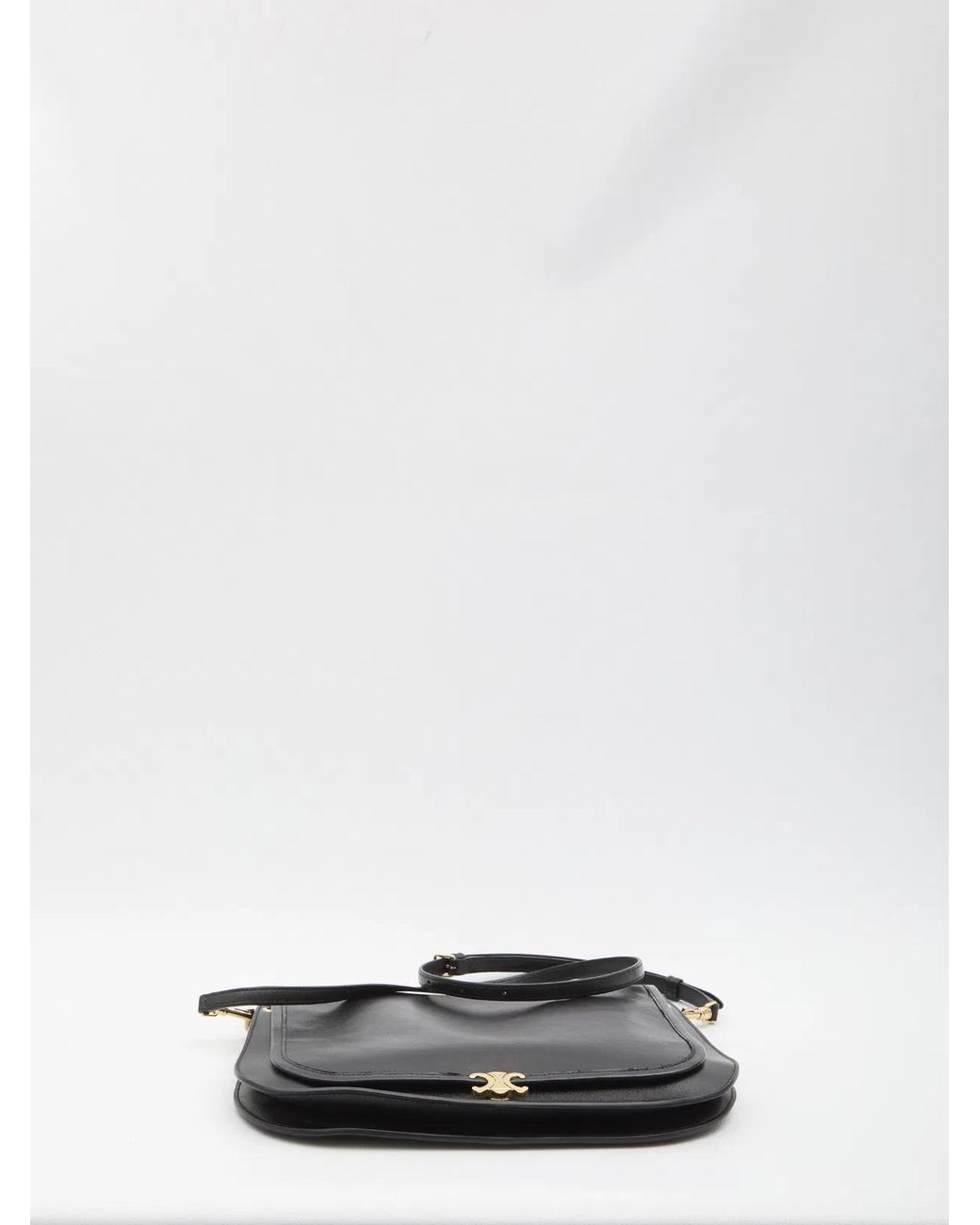 Céline Black Companion Saddle Bag
