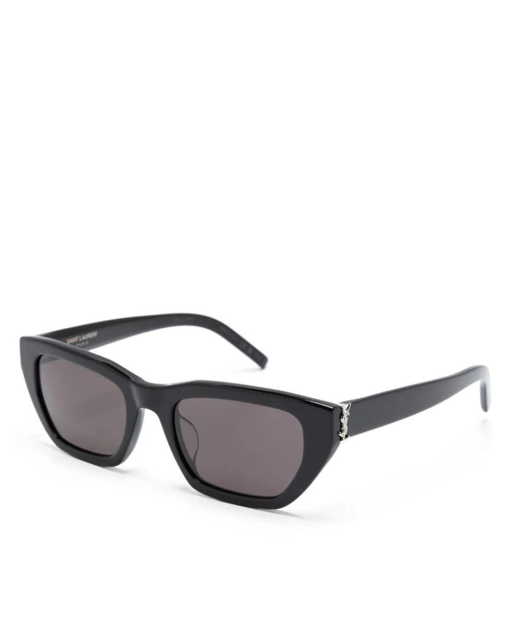 Saint Laurent Gray Acetate Occhiale