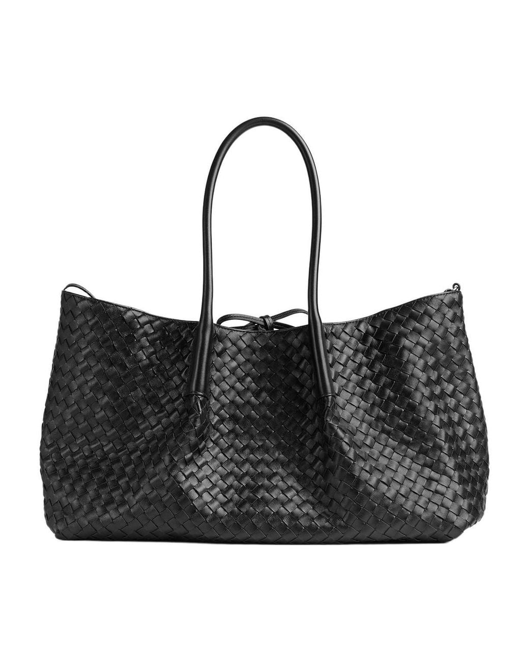 Bottega Veneta Black Pinacoteca Tote Bag