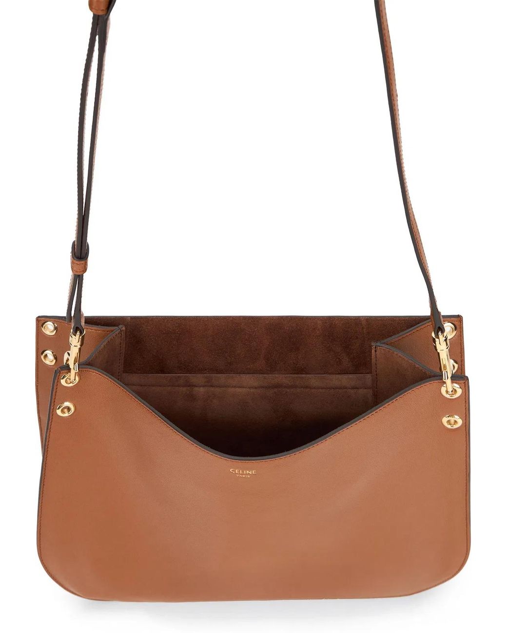 Céline Brown Companion Saddle Bag