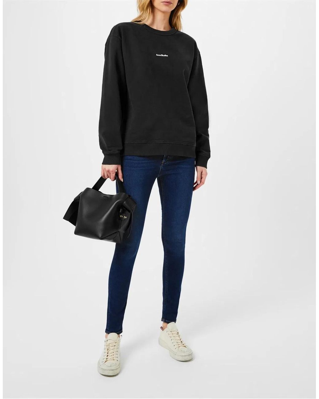 Acne Blue Peg Skinny Jeans