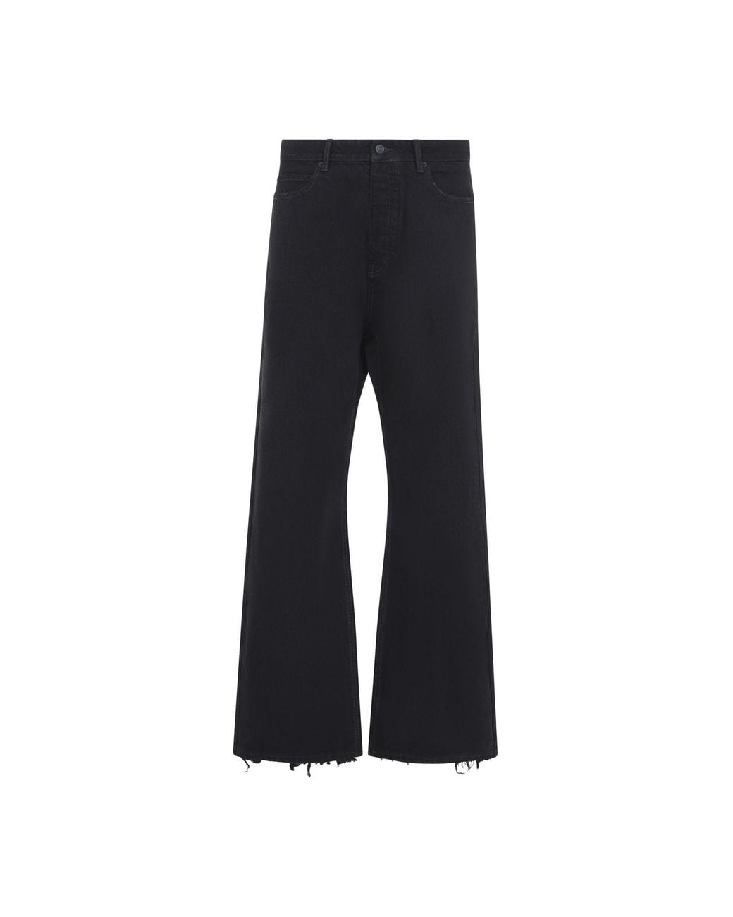 Balenciaga Black Vintage Regular Fit Jeans for men