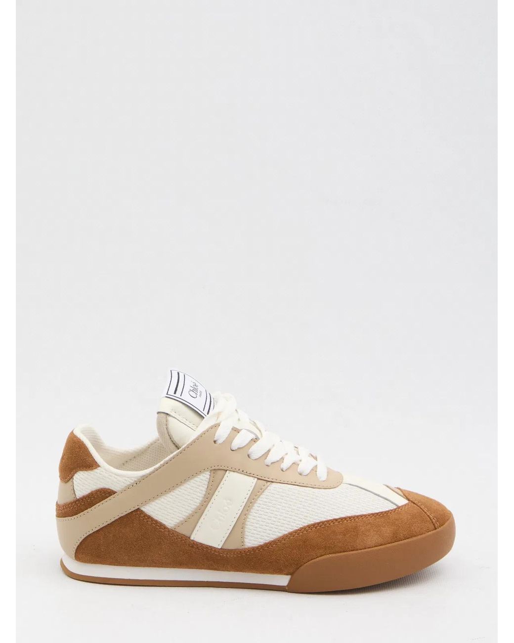 Chloé White Chloã Kick Sneakers