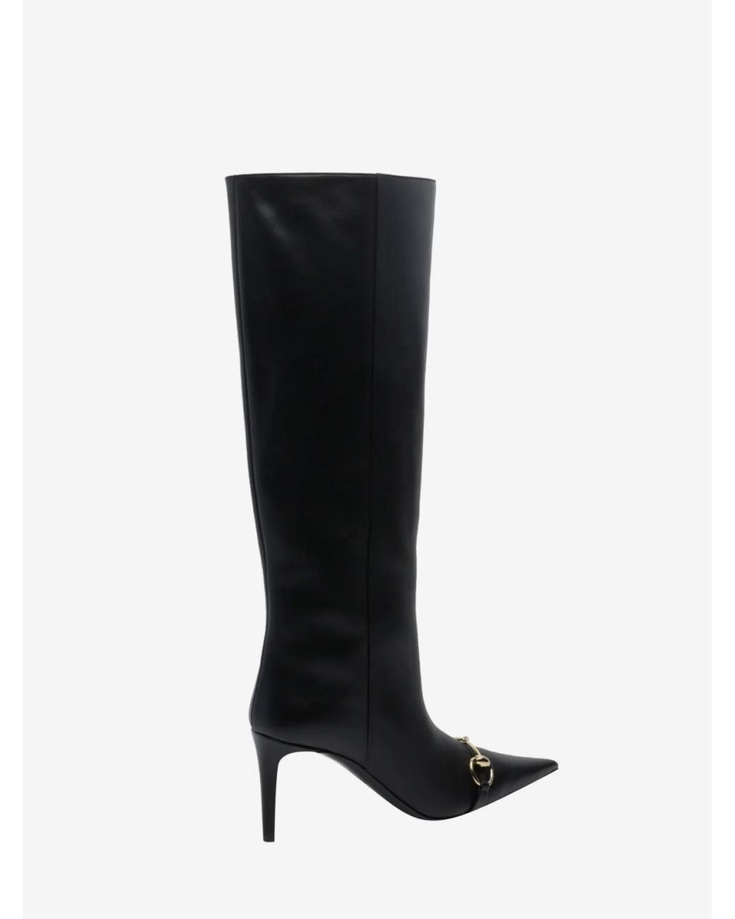 Gucci Black Donna Slip-On Boots 80