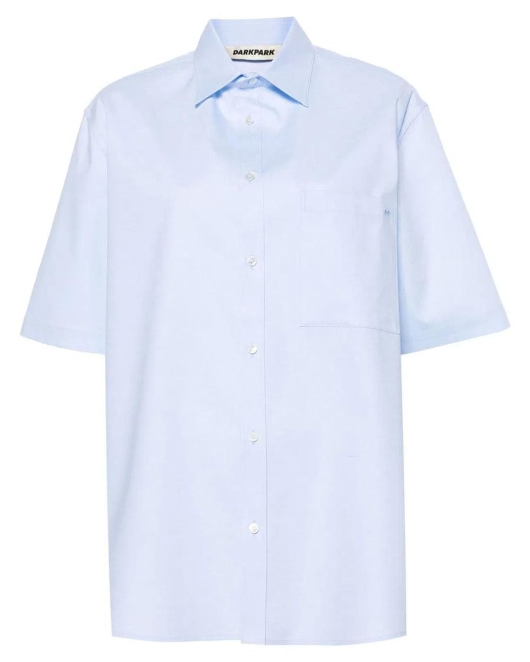 DARKPARK White Oversized Cotton Shirt