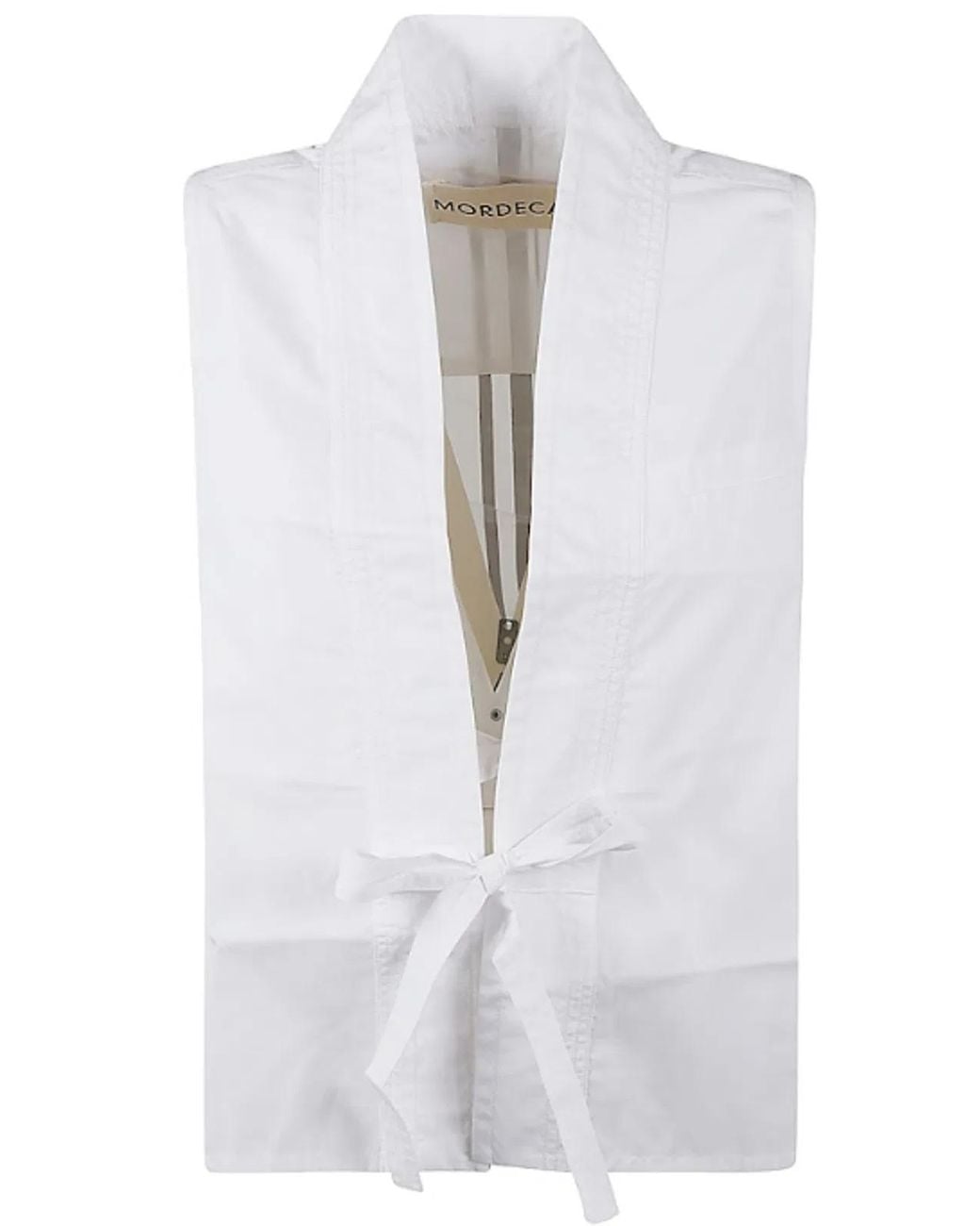 Mordecai White Chic And Elegant Dress