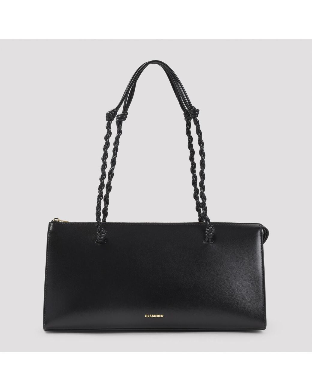 Jil Sander Black Tangle Shoulder Bag