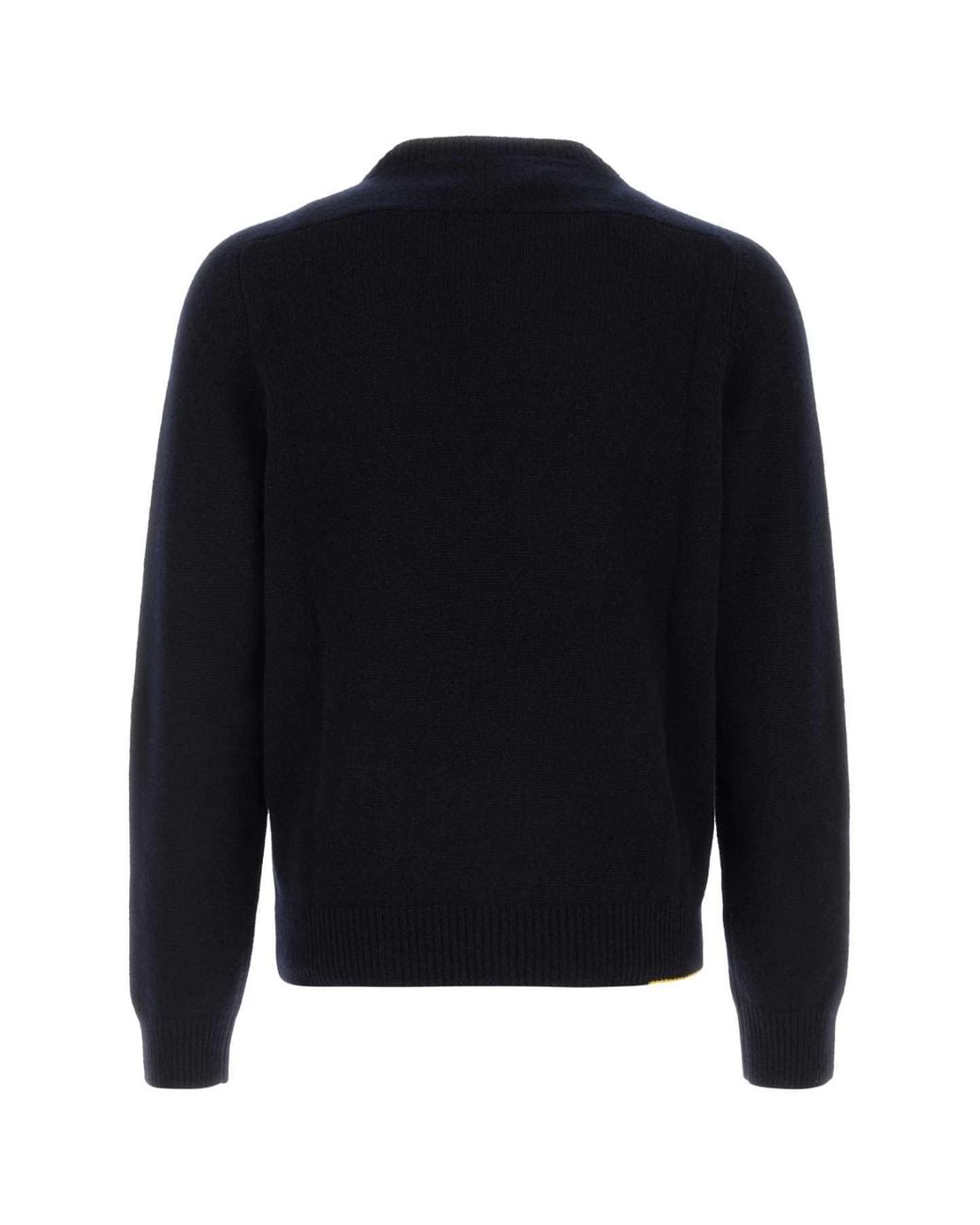 Fendi Blue 100% Cashmere Knit Sweater for men