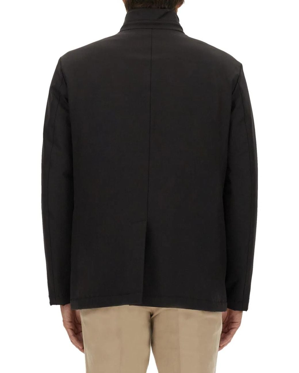 Fay Black Jacket With Hook for men